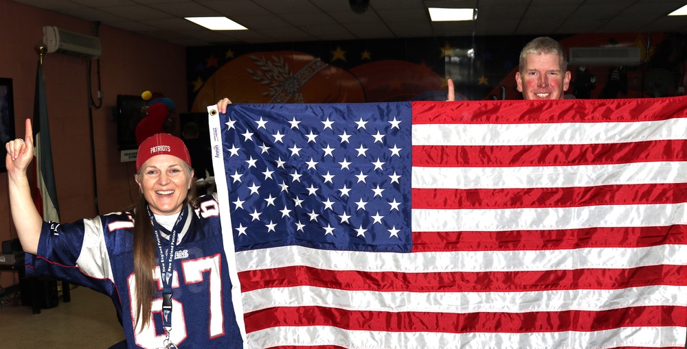 Camp Arifjan gathers for Super Bowl 51