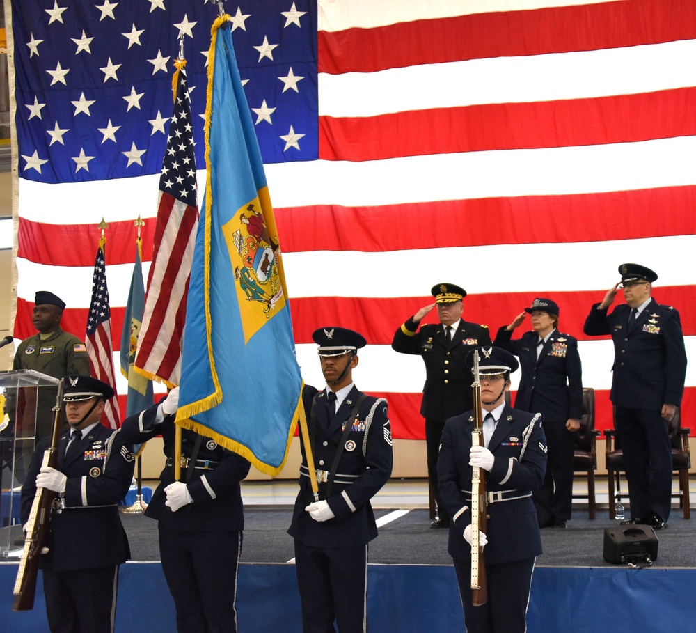 Col. Walker assumes command as Assistant Adjutant General- Air, Delaware National Guard