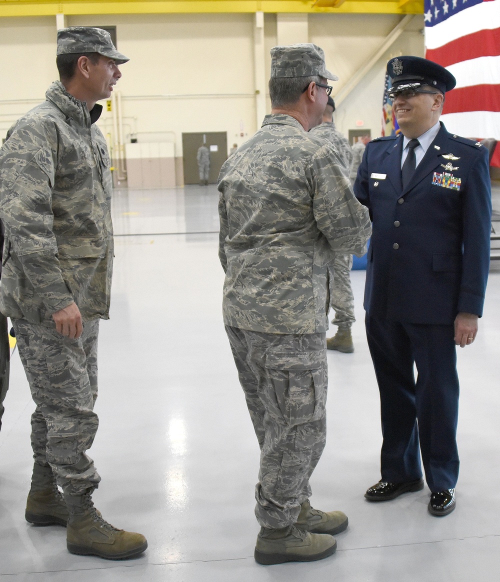 Col. Walker assumes command as Assistant Adjutant General- Air, Delaware National Guard