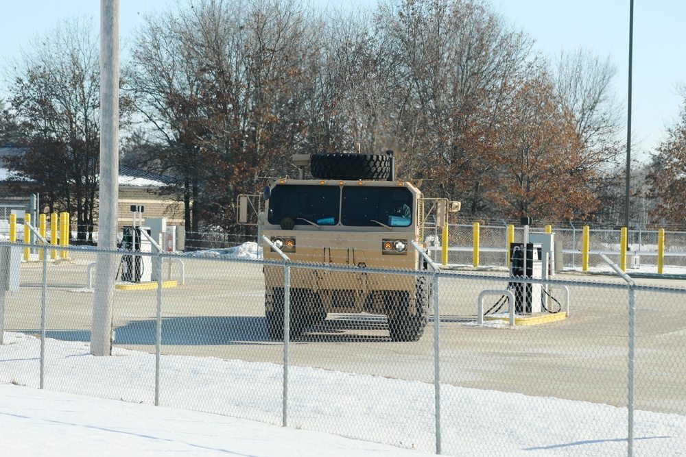 Vehicle Operations at Fort McCoy