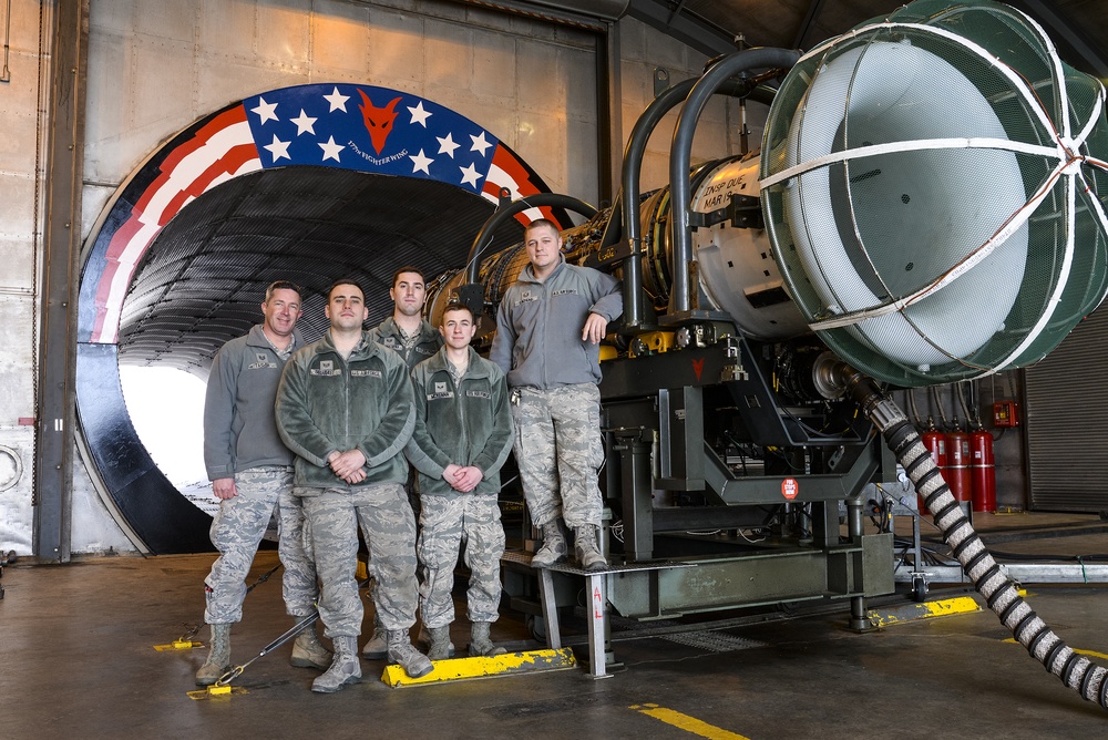 Air National Guard unit's propulsion element creates powerful Esprit de Corps