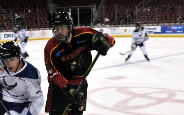 Exhibition hockey brings servicemembers together