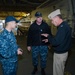 Capt David O. Bynum, chaplain, U.S. Pacific Fleet, tours USS Bonhomme Richard (LHD 6)