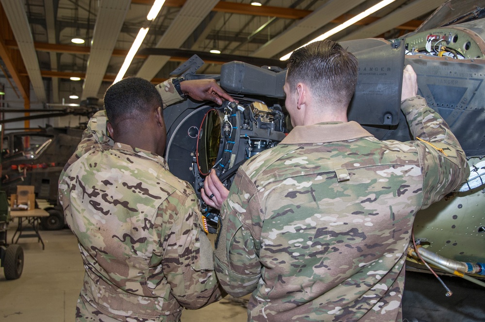 AH-64 Phase Maintenance Inspection