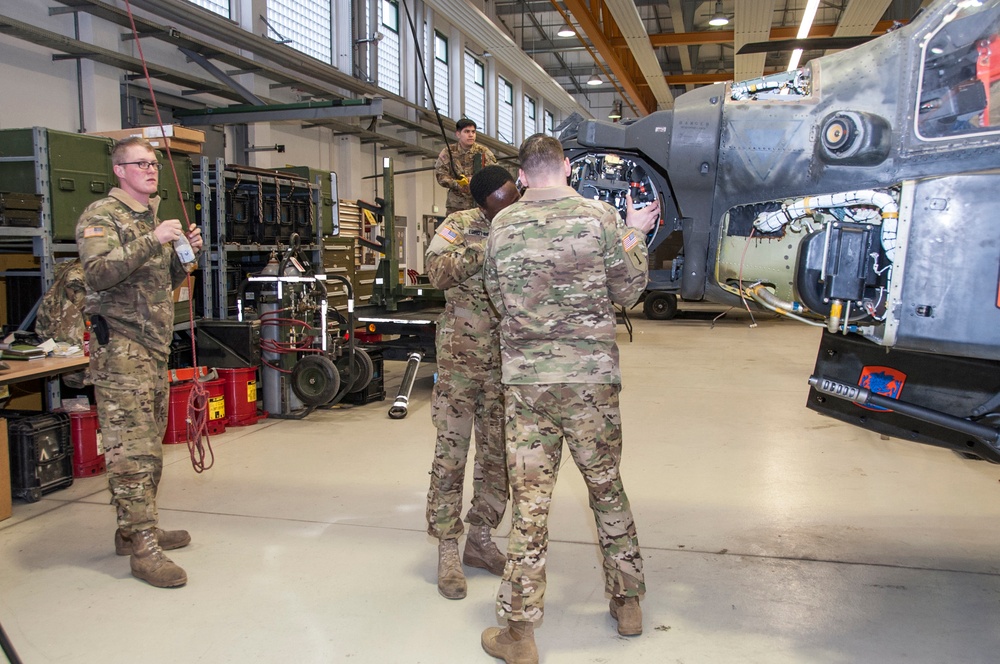 AH-64 Phase Maintenance Inspection