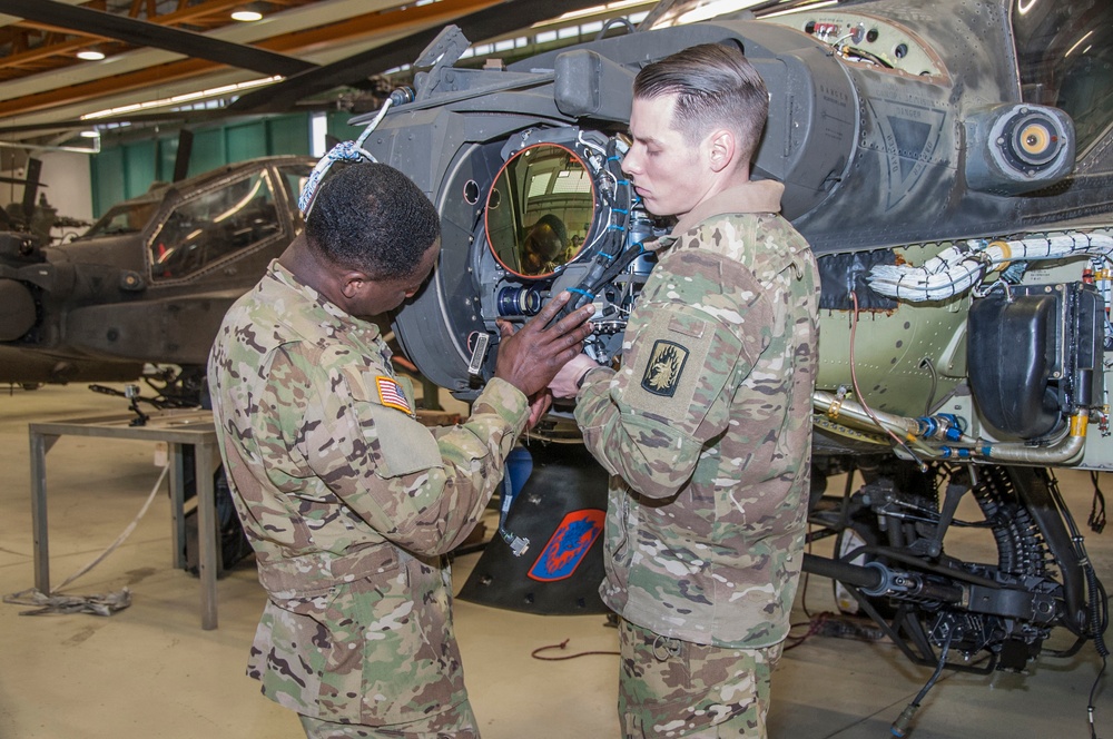 AH-64 Phase Maintenance Inspection