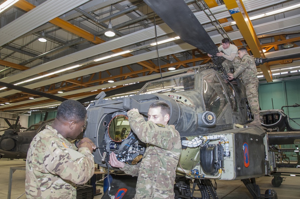 AH-64 Phase Maintenance Inspection