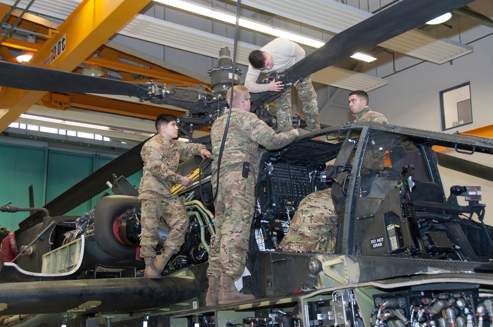 AH-64 Phase Maintenance Inspection