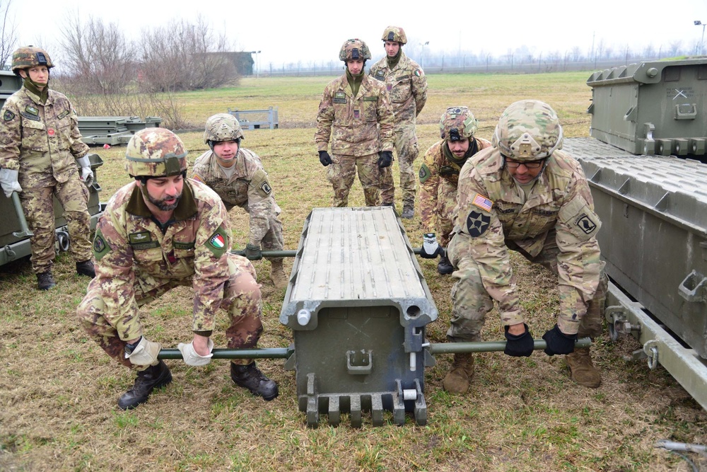 Medium Girder Bridge, 173rd Airborne Brigade,54th Brigade Engineer Battalion,Rovigo 2017