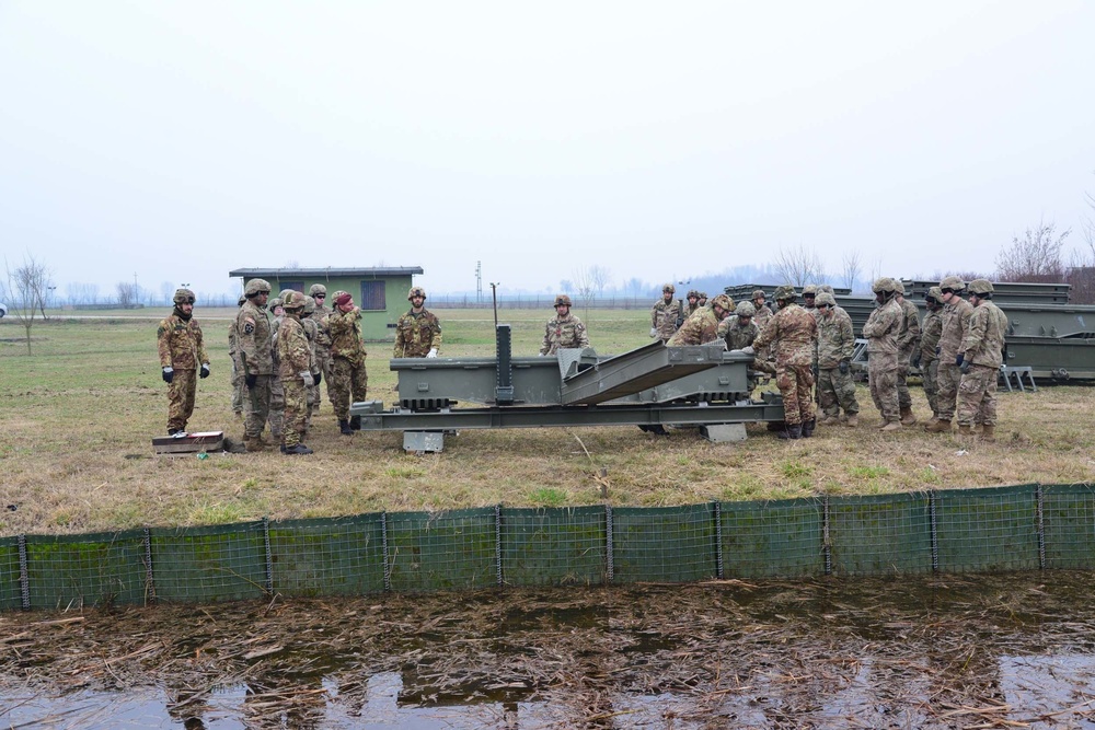 Medium Girder Bridge, 173rd Airborne Brigade,54th Brigade Engineer Battalion,Rovigo 2017