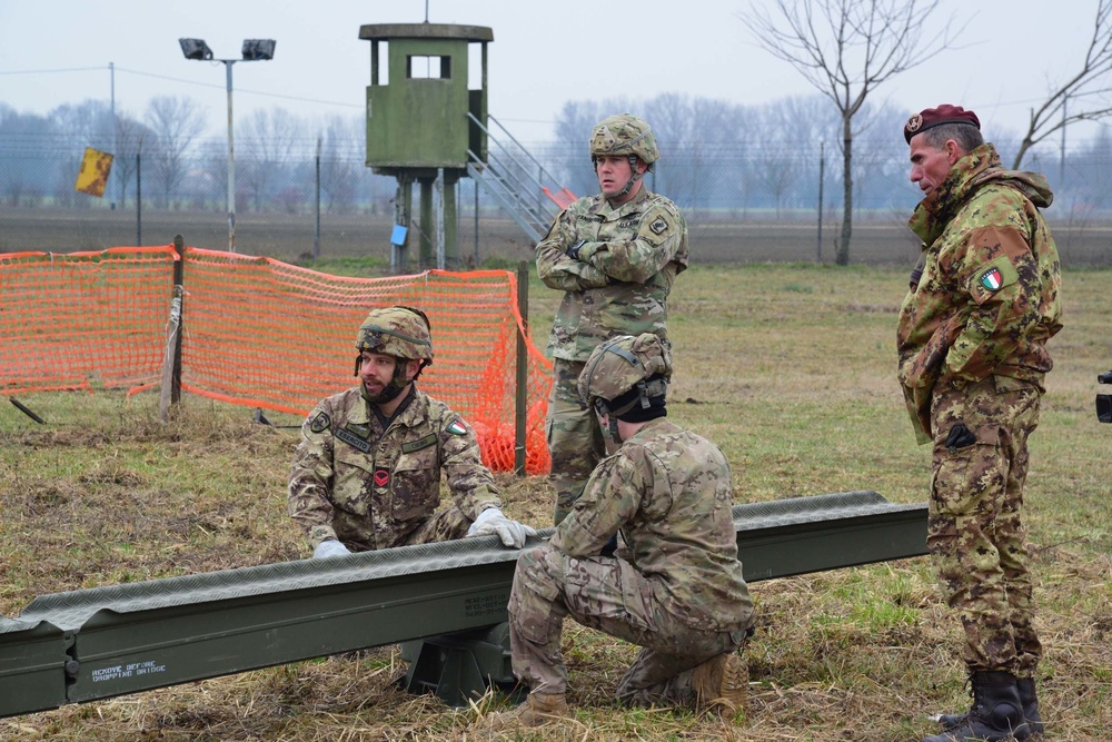 Medium Girder Bridge, 173rd Airborne Brigade,54th Brigade Engineer Battalion,Rovigo 2017