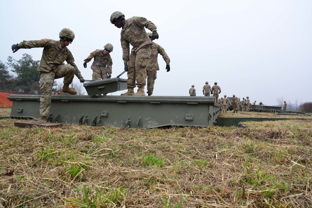 Medium Girder Bridge, 173rd Airborne Brigade,54th Brigade Engineer Battalion,Rovigo 2017