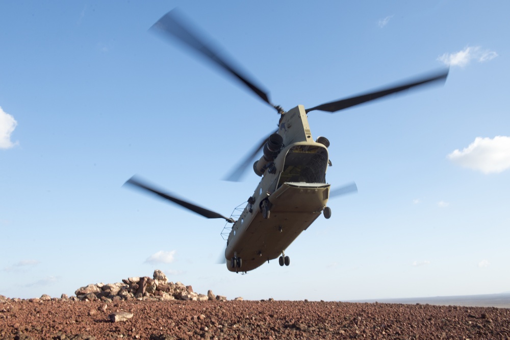 82nd Combat Aviation Brigade supporting CJTF-HOA