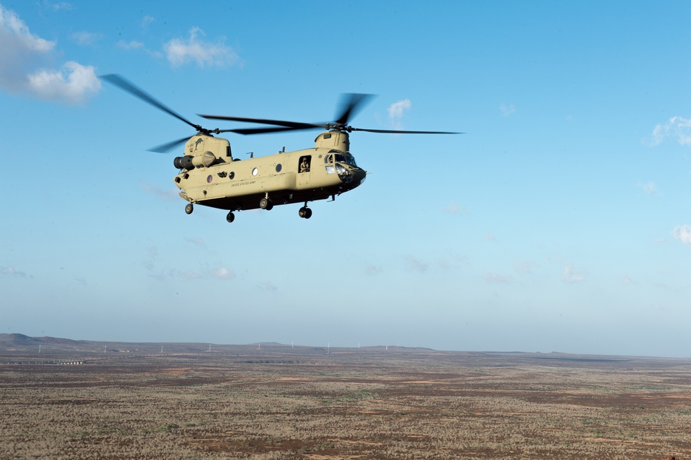 82nd Combat Aviation Brigade supporting CJTF-HOA