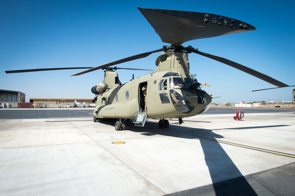 82nd Combat Aviation Brigade supporting CJTF-HOA