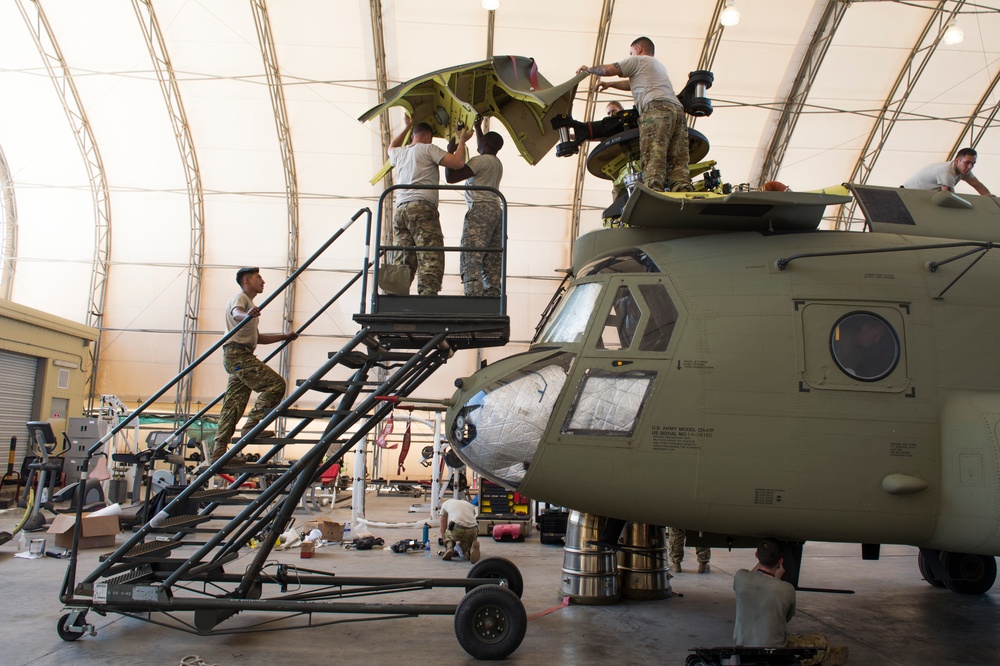 82nd Combat Aviation Brigade supporting CJTF-HOA