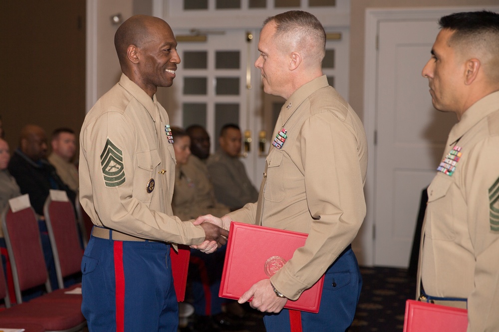 Master Sergeant Larry Copeland Retirement Ceremony