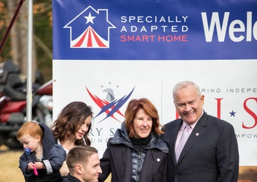 Cpl. Garrett Jones Smart Home Dedication Ceremony