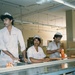 Plant workers at Woodward Factory in Karachi