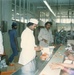 Plant workers at Woodward Factory in Karachi