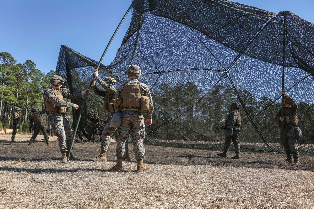 CLB-6 Command Operations Center set up