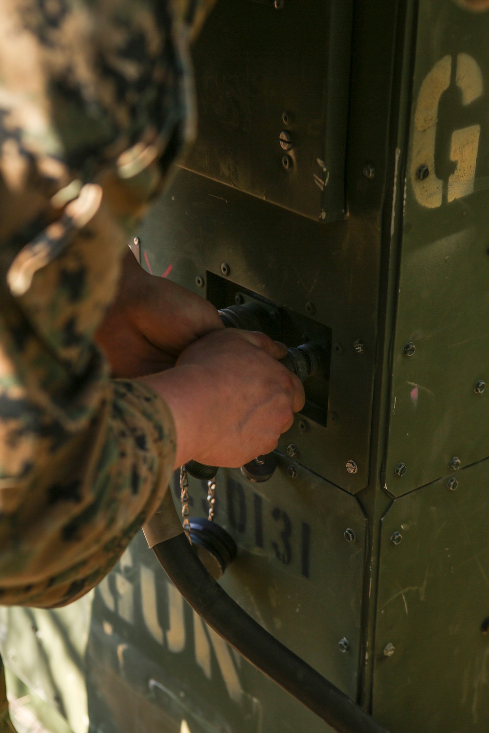 CLB-6 Command Operations Center set up