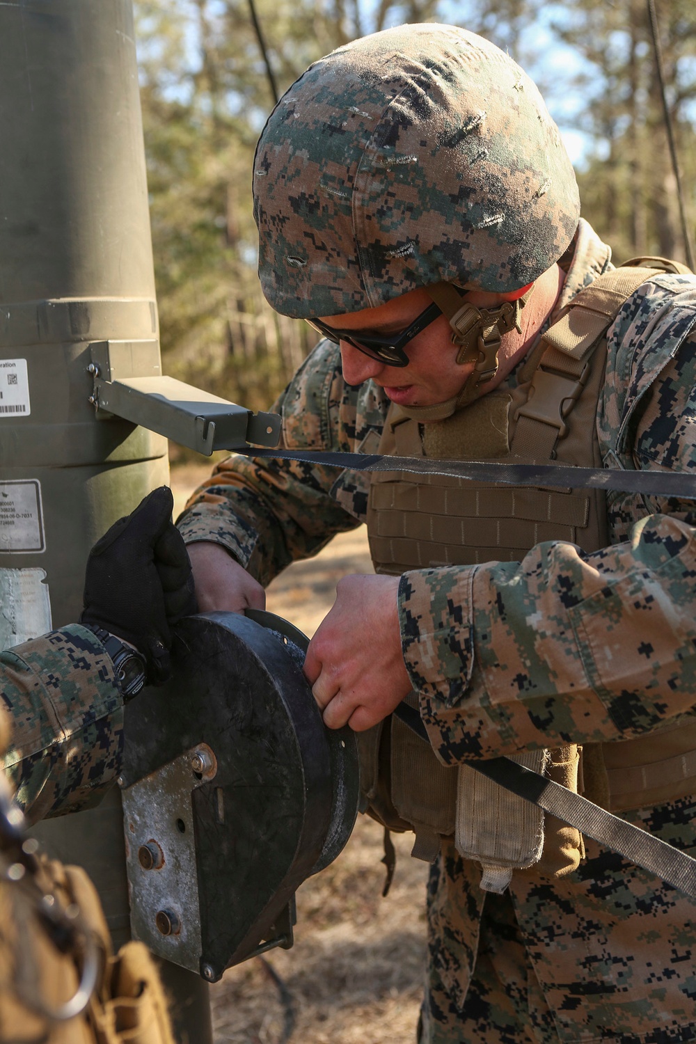 CLB-6 Command Operations Center set up