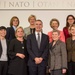 NATO secretary general poses for photo with female ministers