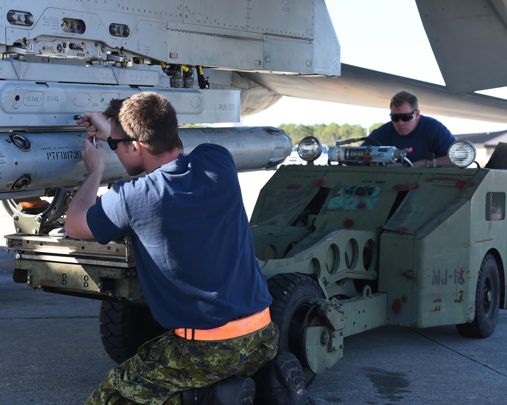 Canadians test capabilities at Tyndall’s Combat Archer and Combat Hammer