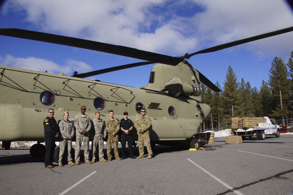 California National Guard assists with flood support