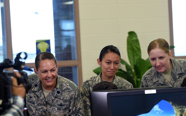 TXANG Cyber Team members participate in Cyber Patriot