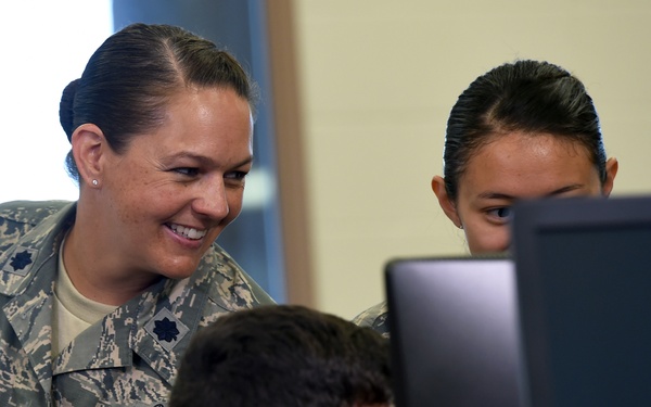 TXANG Cyber Team members participate in Cyber Patriot