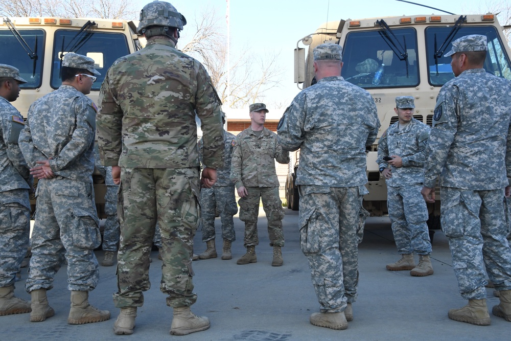 California National Guard provides shelter and supplies to evacuees.