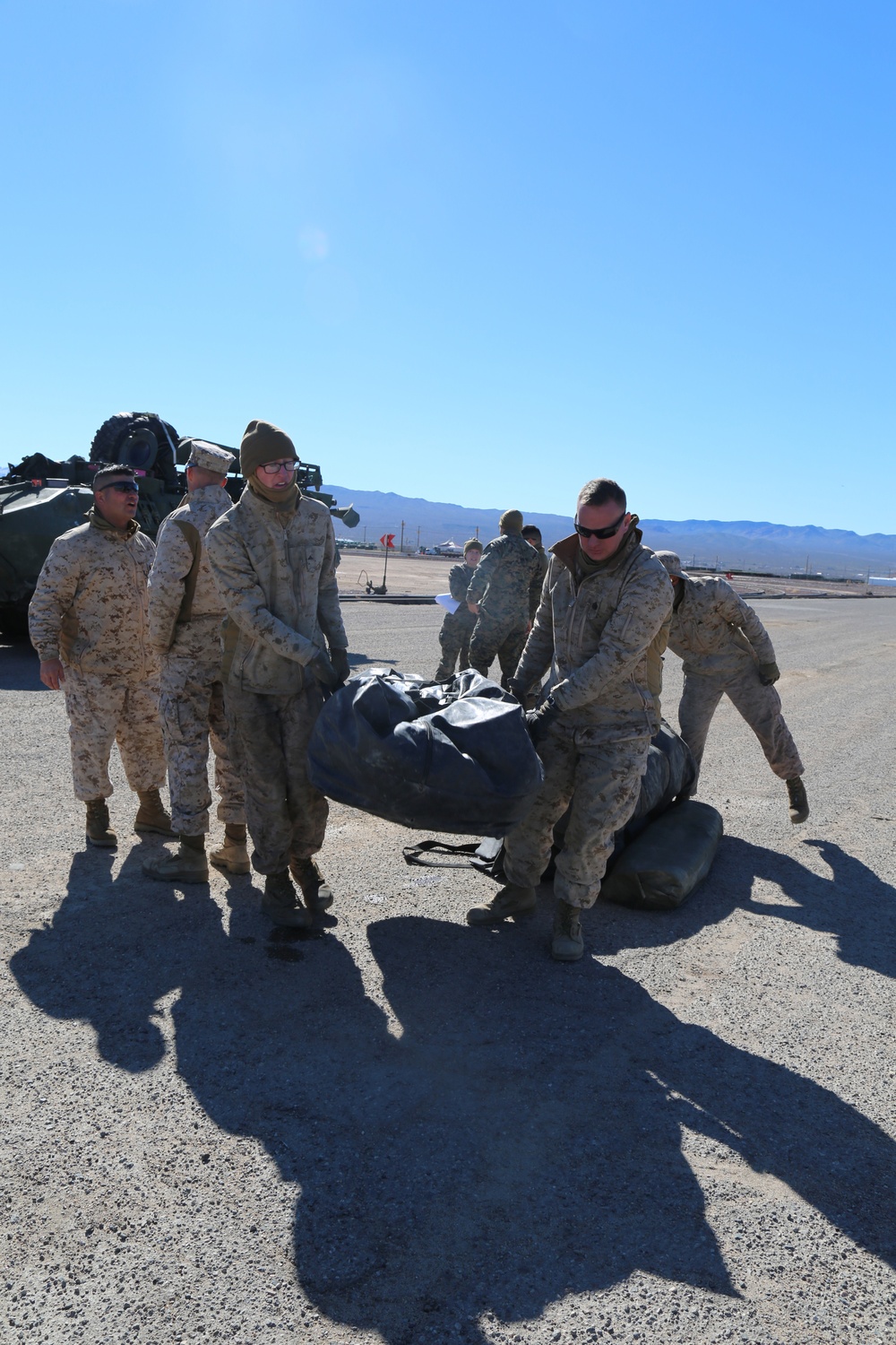 Marines and Soldiers train with RFID and Shout nano in tracking Railops