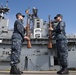 USS Bonhomme Richard (LHD 6) Sailors conduct a Drill Meet Rehearsal