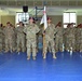 Change of Command Ceremony Echo Company – 54th Brigade Engineer Battalion, 173rd Airborne Brigade