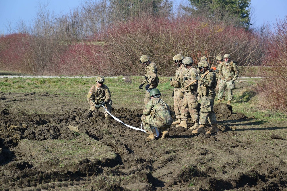 Airfield repair and Crater repair, 54th Brigade Engineer Battalion, 173rd Airborne Brigade 2017