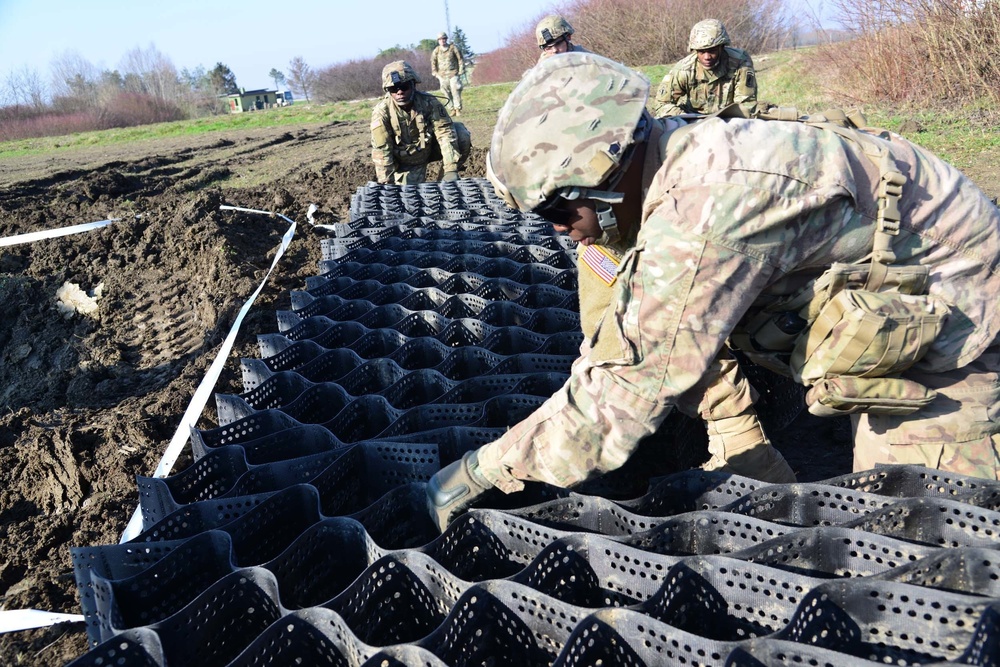 Airfield repair and Crater repair, 54th Brigade Engineer Battalion, 173rd Airborne Brigade 2017