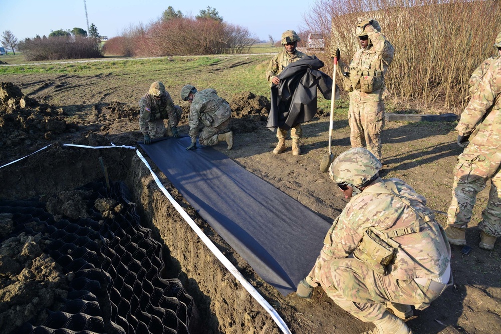 Airfield repair and Crater repair, 54th Brigade Engineer Battalion, 173rd Airborne Brigade 2017