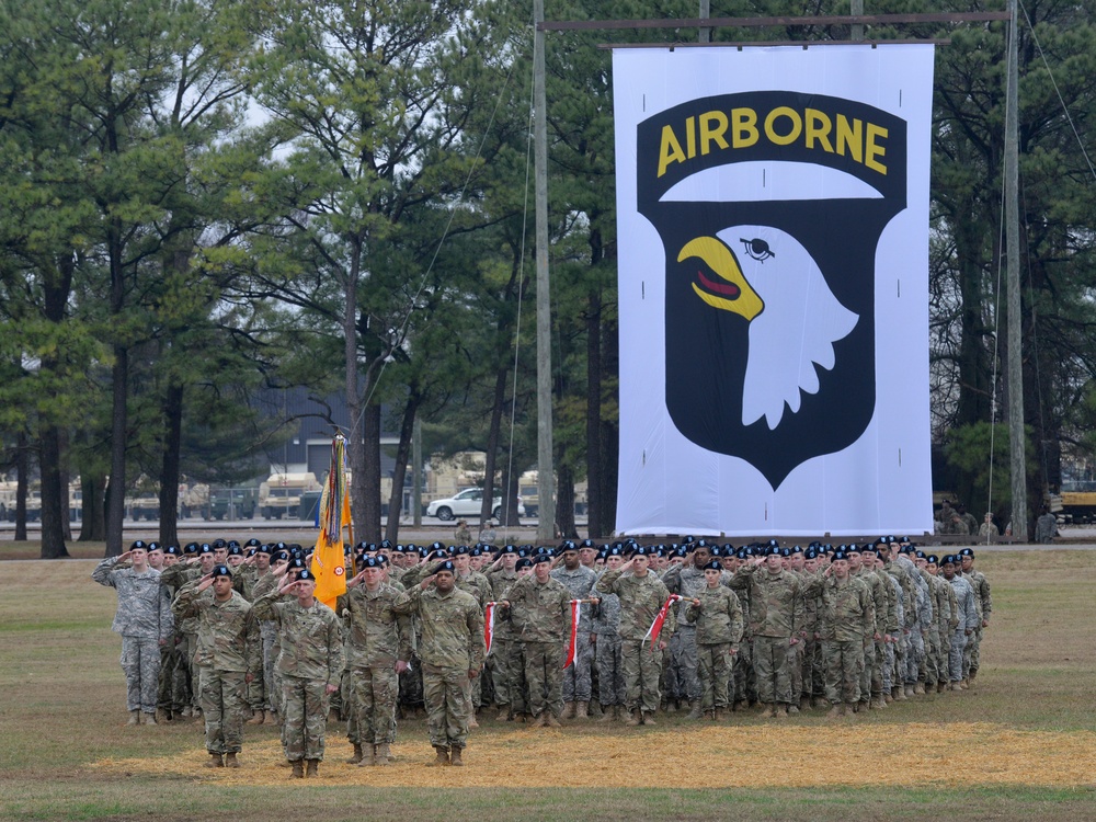 101st Airborne Division (Air Assault) Change of Command Ceremony