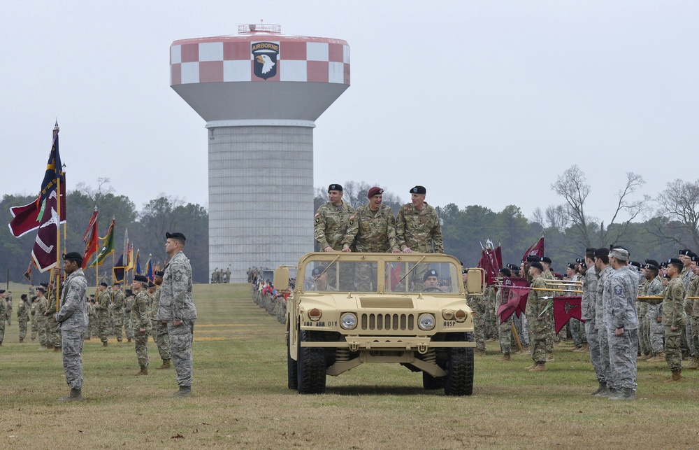 101st Airborne Division (Air Assault) Change of Command Ceremony