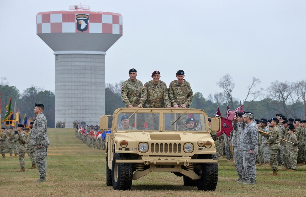 101st Airborne Division (Air Assault) Change of Command Ceremony