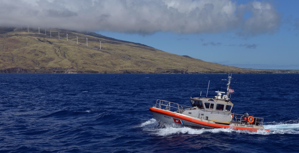Coast Guard supports Operation Kohola Guardian