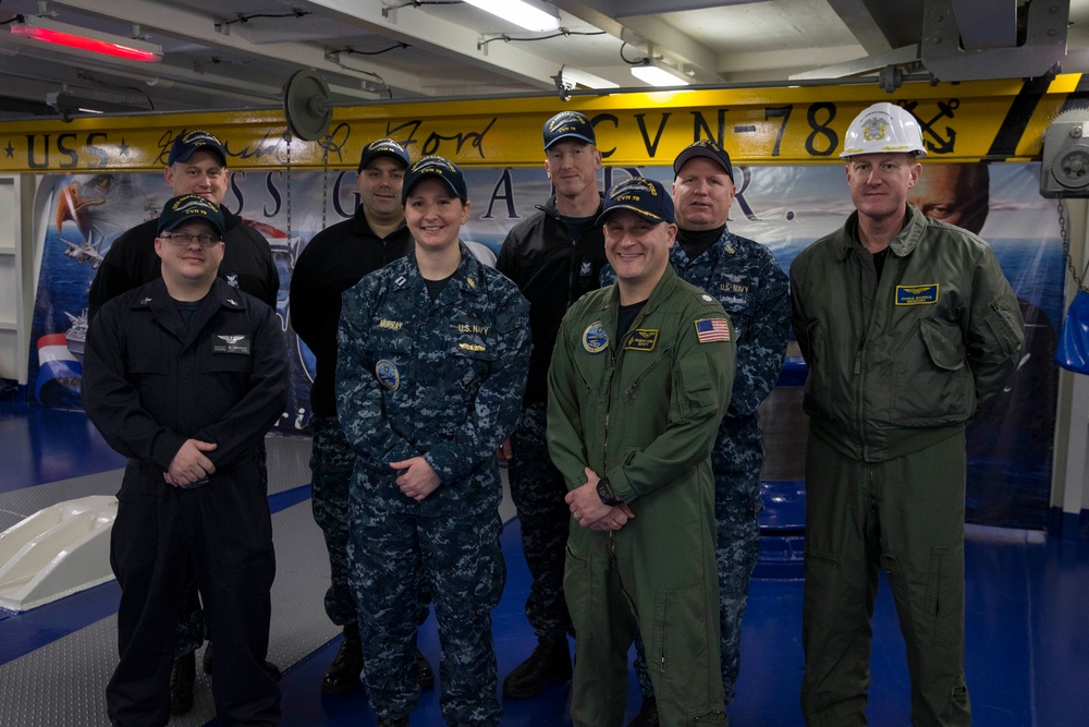 Lt. Murray Pinning Ceremony