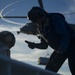 USS America conducts ammunition on-load.