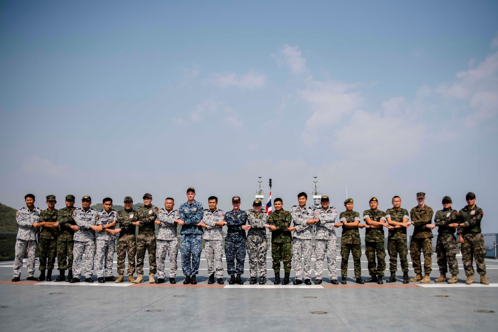 Partner nations kick off Exercise Cobra Gold 2017 with pre-underway brief