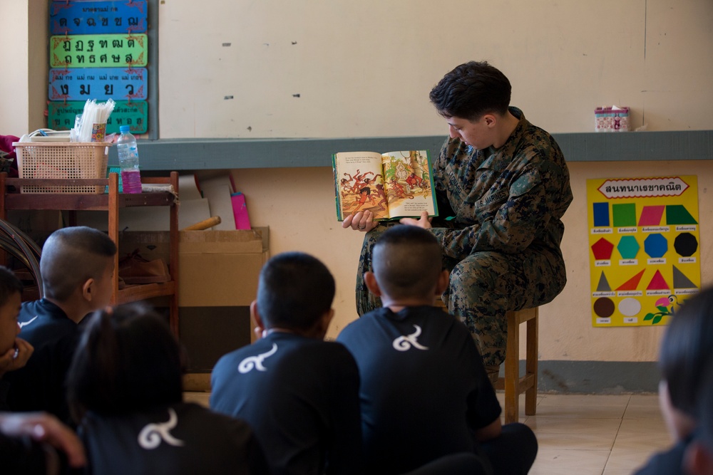 Cobra Gold 17, Ban Yang Noi Hua Sip, Korat Province