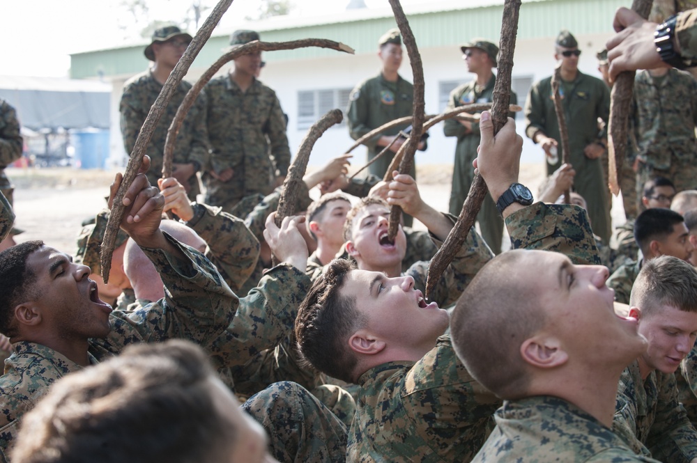 Jungle Survival Training during Cobra Gold 2017