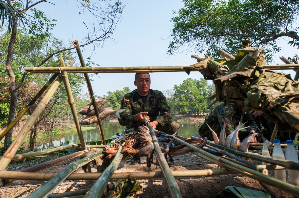 Jungle Survival Training during Cobra Gold 2017