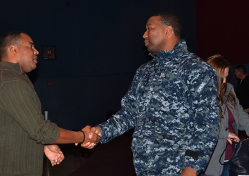 Ray Charles Leonard Jr. Visits Pax River for Destructive Behavior Presentation